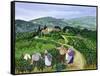 Chianti Classico, Villa Trasqua-Margaret Loxton-Framed Stretched Canvas