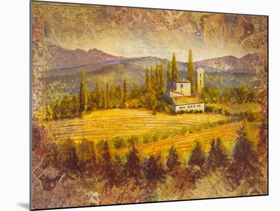 Chianti Land II-Patrick-Mounted Giclee Print