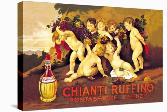 Chianti Ruffino-Leopoldo Metlicovitz-Stretched Canvas