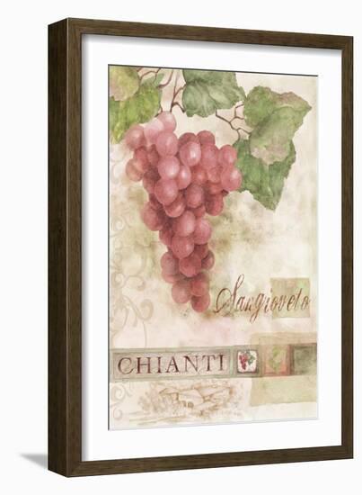 Chianti Sangioveto 1-Maria Trad-Framed Giclee Print