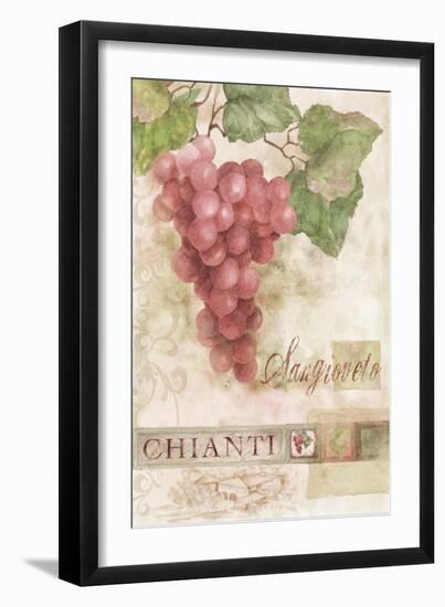 Chianti Sangioveto 1-Maria Trad-Framed Giclee Print