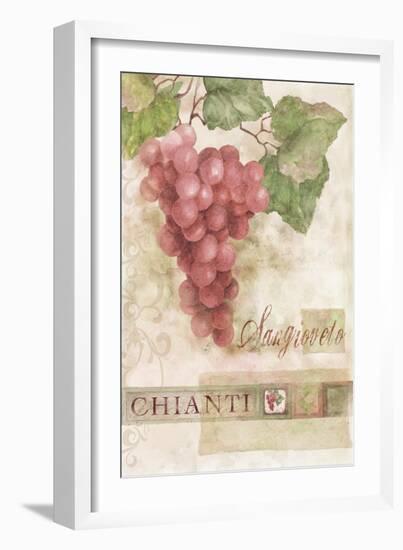 Chianti Sangioveto 2-Maria Trad-Framed Giclee Print