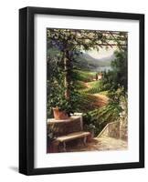 Chianti Vineyard-Art Fronckowiak-Framed Art Print