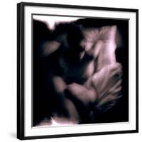 Chiara in the Nude Blindfolded-Edoardo Pasero-Framed Photographic Print