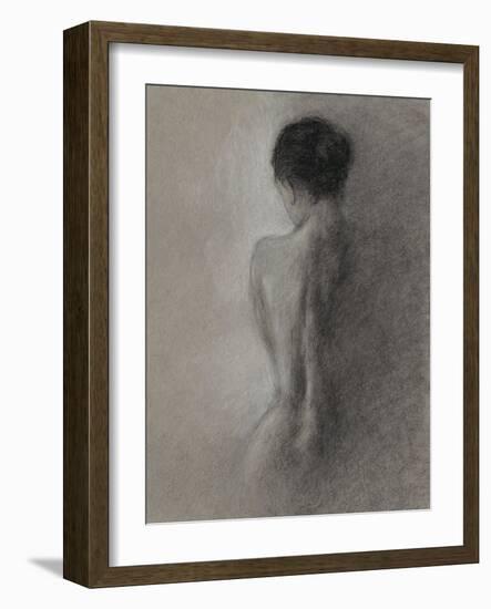 Chiaroscuro Figure Drawing I-Ethan Harper-Framed Art Print
