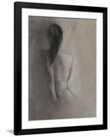 Chiaroscuro Figure Drawing II-Ethan Harper-Framed Art Print