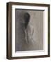 Chiaroscuro Figure Drawing II-Ethan Harper-Framed Art Print