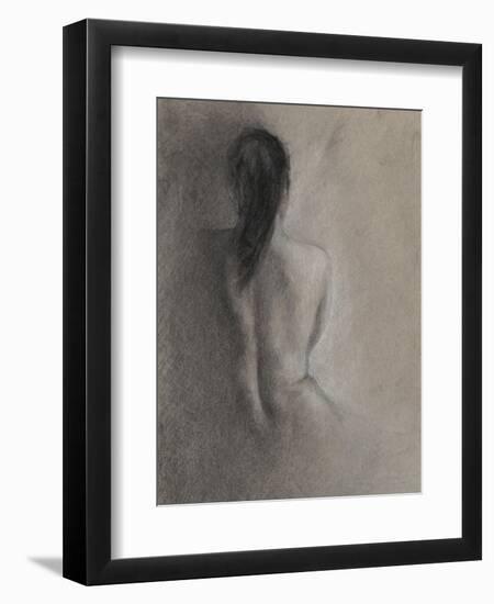 Chiaroscuro Figure Drawing II-Ethan Harper-Framed Art Print