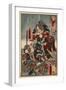 Chiba Saburobei Mitsutada and Yato Ueshichi Norikane-Kyosai Kawanabe-Framed Giclee Print