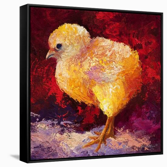 Chic Flic III-Marion Rose-Framed Stretched Canvas