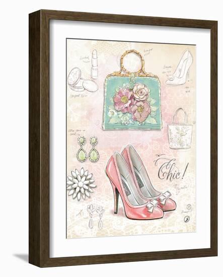 Chic in Vintage-Chad Barrett-Framed Art Print