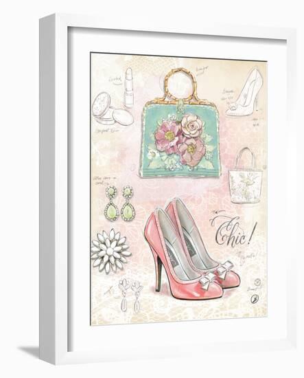 Chic in Vintage-Chad Barrett-Framed Art Print