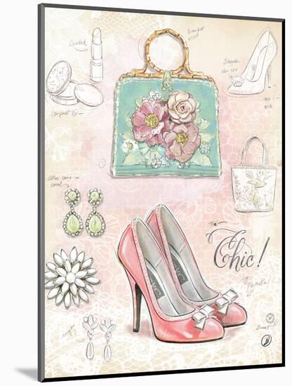 Chic in Vintage-Chad Barrett-Mounted Art Print