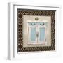 Chic Lattice Bath II-Elizabeth Medley-Framed Art Print