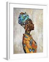 Chic Portrait - Aaliyah-Mark Chandon-Framed Giclee Print