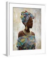 Chic Portrait - Asha-Mark Chandon-Framed Giclee Print