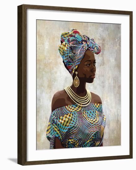 Chic Portrait - Asha-Mark Chandon-Framed Giclee Print