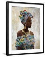 Chic Portrait - Asha-Mark Chandon-Framed Giclee Print