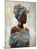 Chic Portrait - Asha-Mark Chandon-Mounted Giclee Print