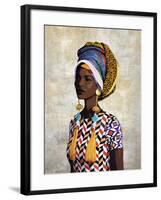 Chic Portrait - Fari-Mark Chandon-Framed Giclee Print