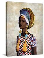 Chic Portrait - Fari-Mark Chandon-Stretched Canvas