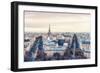 Chic Skyline-Manjik-Framed Giclee Print