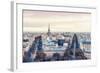 Chic Skyline-Manjik-Framed Giclee Print