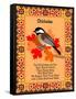Chicadee Quilt-Mark Frost-Framed Stretched Canvas