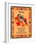 Chicadee Quilt-Mark Frost-Framed Giclee Print