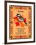 Chicadee Quilt-Mark Frost-Framed Giclee Print