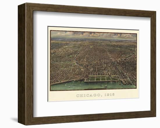 Chicago 1916-Arno B^ Reincke-Framed Art Print