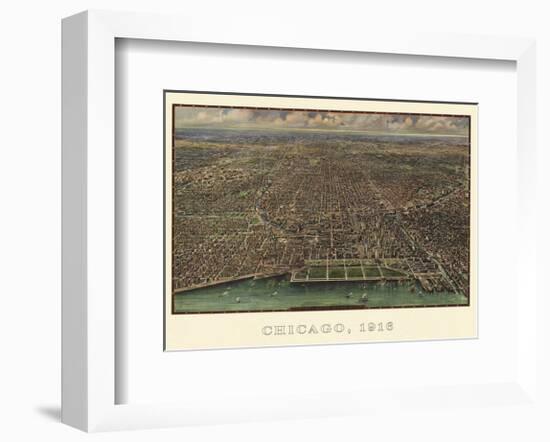 Chicago 1916-Arno B^ Reincke-Framed Art Print