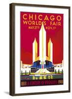 Chicago, a Century of Progress-null-Framed Giclee Print