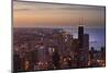 Chicago Aerial North View-Steve Gadomski-Mounted Photographic Print