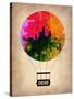 Chicago Air Balloon-NaxArt-Stretched Canvas