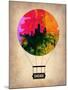 Chicago Air Balloon-NaxArt-Mounted Art Print