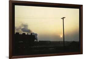 Chicago and North Western Railyard-Jack Delano-Framed Art Print