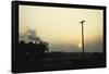 Chicago and North Western Railyard-Jack Delano-Framed Stretched Canvas