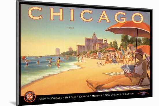 Chicago and Southern Air-Kerne Erickson-Mounted Art Print