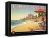 Chicago and Southern Air-Kerne Erickson-Framed Stretched Canvas