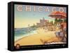 Chicago and Southern Air-Kerne Erickson-Framed Stretched Canvas