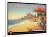 Chicago and Southern Air-Kerne Erickson-Framed Art Print