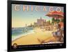 Chicago and Southern Air-Kerne Erickson-Framed Art Print