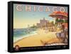 Chicago and Southern Air-Kerne Erickson-Framed Stretched Canvas