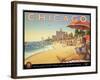 Chicago and Southern Air-Kerne Erickson-Framed Art Print