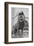 Chicago Art Institute Lion-Patrick Warneka-Framed Photographic Print