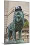 Chicago Art Institute Lion-Patrick Warneka-Mounted Photographic Print