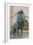 Chicago Art Institute Lion-Patrick Warneka-Framed Photographic Print