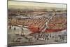 Chicago as it Was, circa 1880-Currier & Ives-Mounted Giclee Print