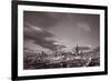 Chicago At Dusk BW-Steve Gadomski-Framed Photographic Print